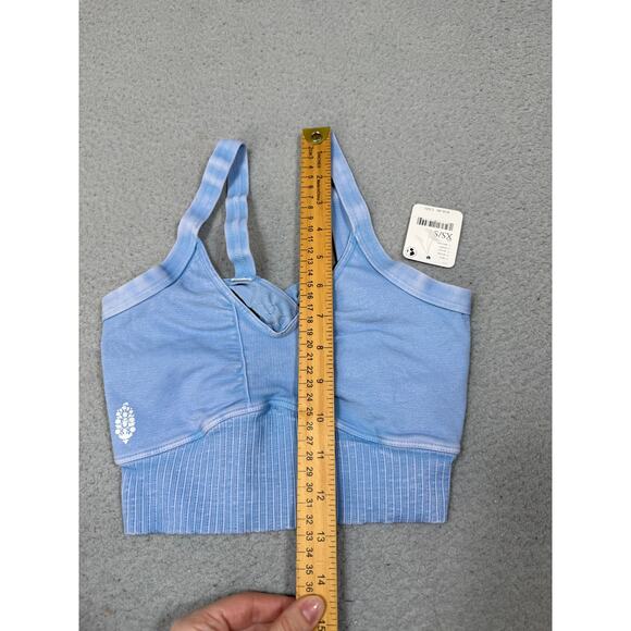 Free People Movement Womens Size XS/S Sky Blue Sports Bra NWT - Picture 5 of 6